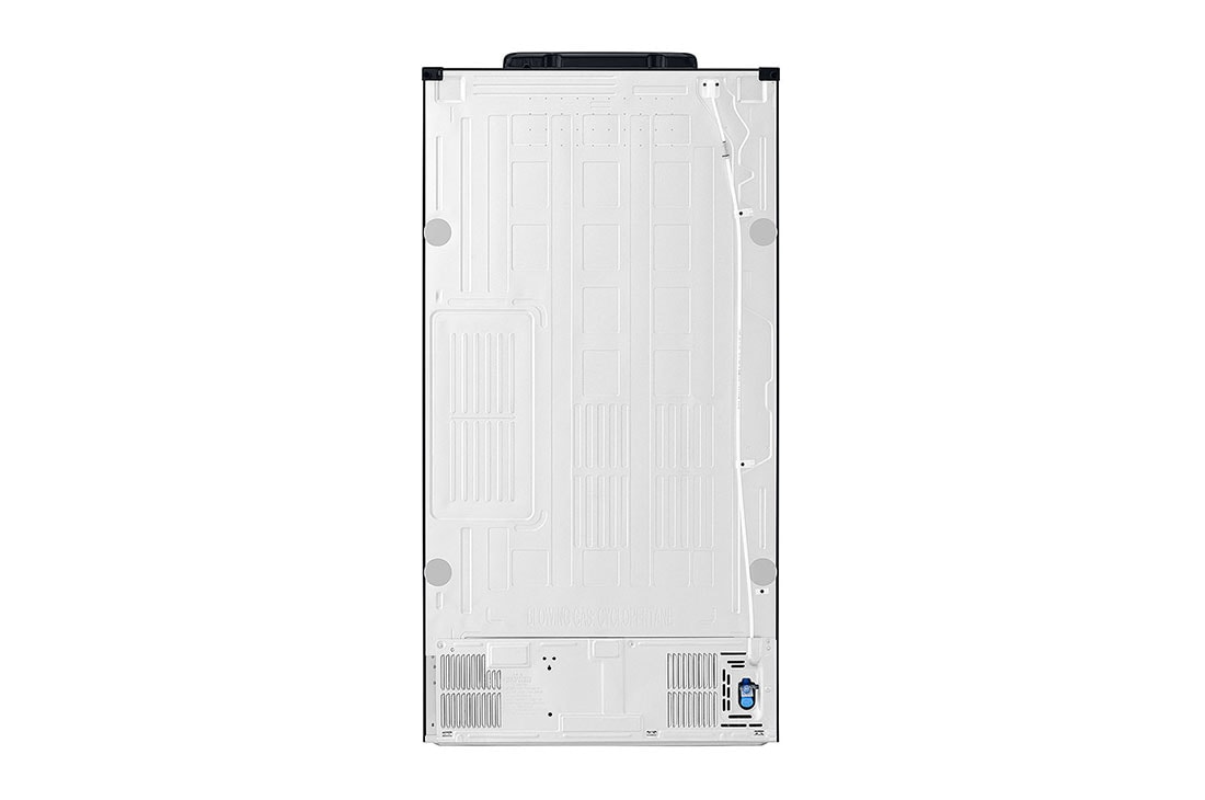 LG 889 Ltr, Instaview Door-in-Door, French Door Side by Side, LG GR-X31FMQH Back View, GR-X31FMQHL, thumbnail 15