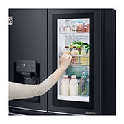 LG 889 Ltr, Instaview Door-in-Door, French Door Side by Side, LG GR-X31FMQH Light on Hand, GR-X31FMQHL, thumbnail 6