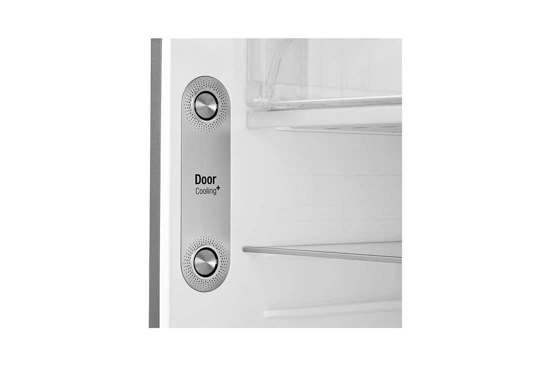 LG 444L, Silver, Top Freezer Refrigerator with Door Cooling, LINEAR Cooling™ and HygieneFresh+™, GL-H432HLHL-Door Cooling, GL-H432HLHL, thumbnail 3