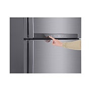 LG 444L, Silver, Top Freezer Refrigerator with Door Cooling, LINEAR Cooling™ and HygieneFresh+™, GL-H432HLHL-Display detail, GL-H432HLHL, thumbnail 4