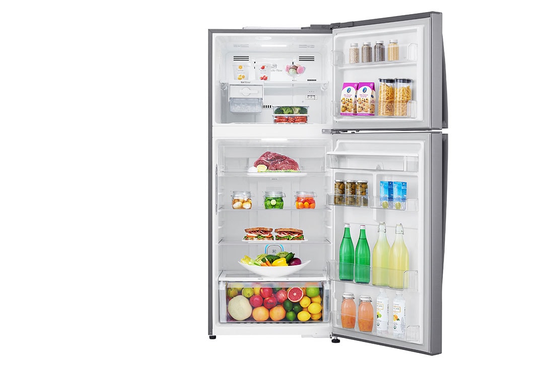 LG 471 L, Top Freezer Refrigerator with Door Cooling, LINEAR Cooling™ and HygieneFresh+™, GL-F502HLHL, GL-F502HLHL, thumbnail 2