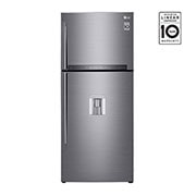 LG 471 L, Top Freezer Refrigerator with Door Cooling, LINEAR Cooling™ and HygieneFresh+™, GL-F502HLHL, GL-F502HLHL, thumbnail 2
