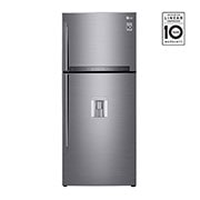 LG 471 L, Top Freezer Refrigerator with Door Cooling, LINEAR Cooling™ and HygieneFresh+™, GL-F502HLHL, GL-F502HLHL, thumbnail 1
