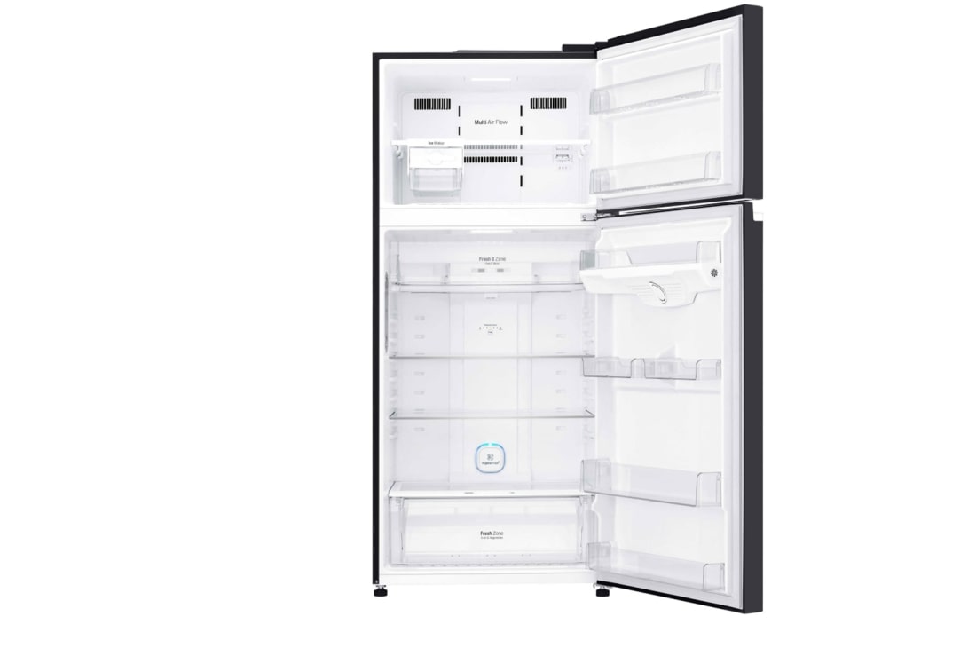 LG 444 L, Black, Top Freezer Refrigerator with Door Cooling, LINEAR Cooling™ and HygieneFresh+™, GL-C432HXCL, GL-C432HXCL, thumbnail 6