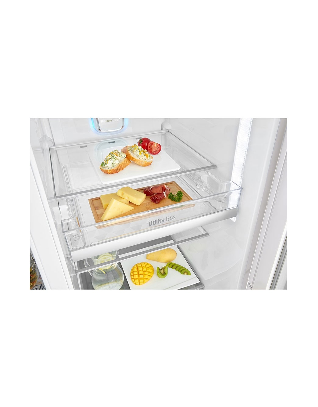 LG 601L Side by Side Refrigerator, InstaView GCX257CVVV LG Africa