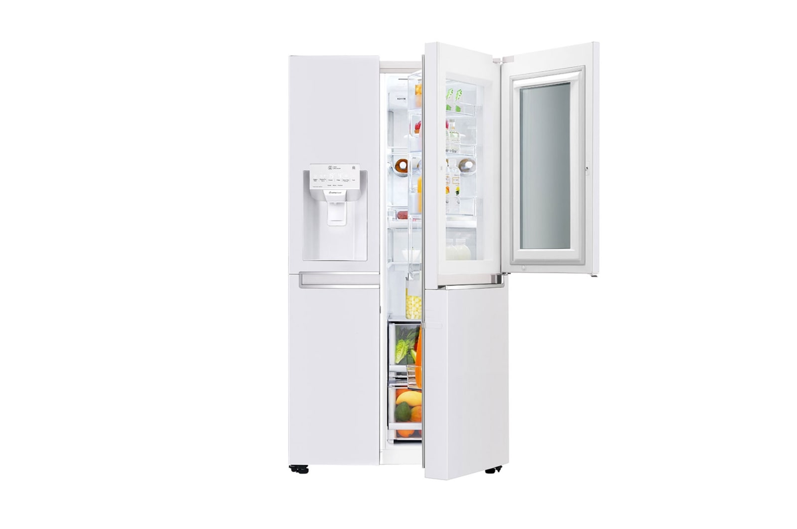 LG 601L Side by Side Refrigerator, InstaView GCX257CVVV LG Africa