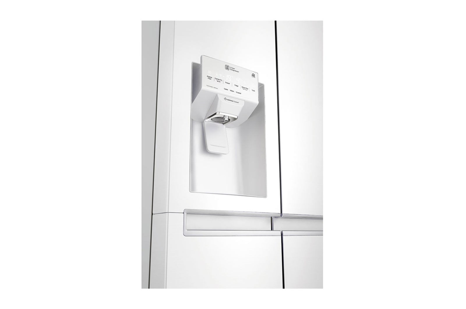 LG 601L Side by Side Refrigerator, InstaView GCX257CVVV LG Africa