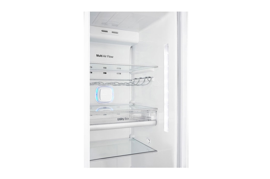LG 601L Side by Side Refrigerator, InstaView Door-in-Door™, White, GC-X257CVVV, thumbnail 6