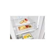 LG 601L Side by Side Refrigerator, InstaView Door-in-Door™, White, GC-X257CVVV, thumbnail 7