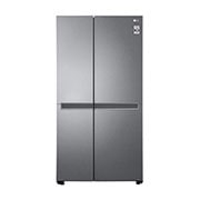 LG 688(L) | Side by Side Refrigerator |Smart Inverter Compressor | Multi Air Flow | Smart Diagnosis™, front view, GC-B257JLYL, thumbnail 1