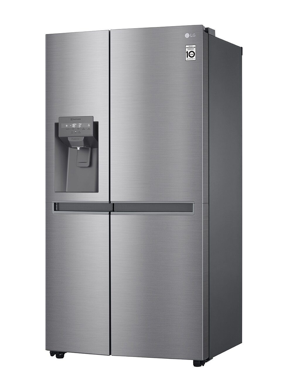 Shop LG 674L Side by Side Refrigerator LG GCL257SLRL Specs