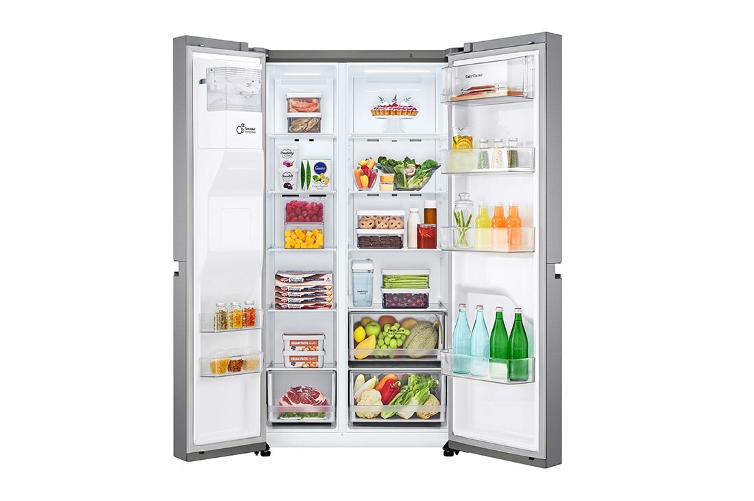 LG 674(L) Side by Side Refrigerator Smart Inverter Compressor