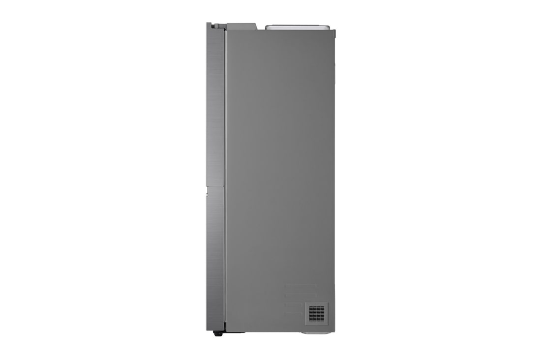 LG 674(L) | Side by Side Refrigerator |Smart Inverter Compressor | Multi Air Flow | Smart Diagnosis™, side view , GC-L257SLRL, thumbnail 13