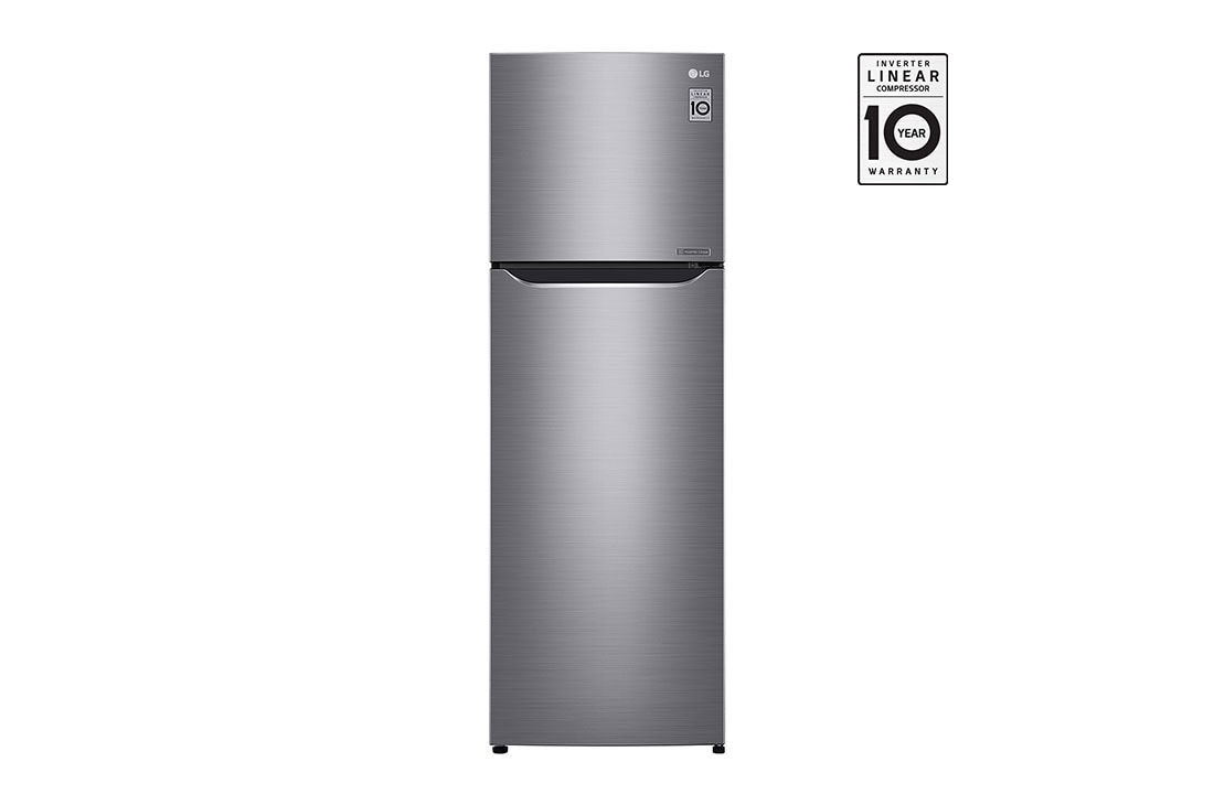 LG 279L, Top Freezer Refrigerator, Inverter Linear Compressor , Door Cooling, Moving Ice Tray, GN-C272SLCB