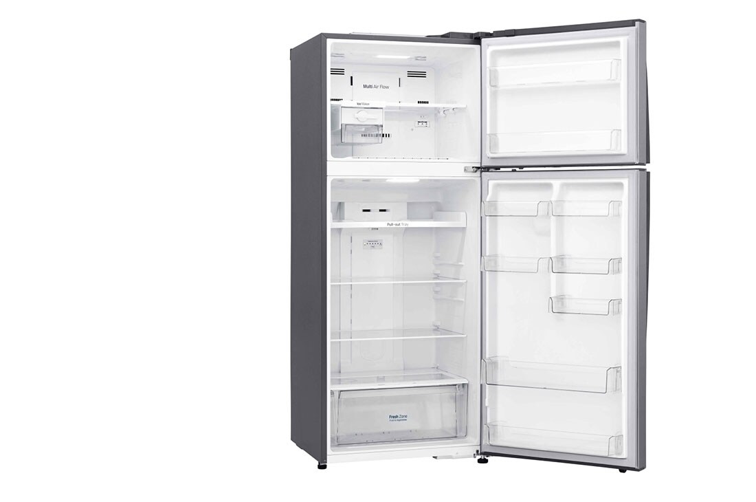 LG 438L Top Mount Freezer with Smart Inverter Compressor, Multi Air Flow, Left open, GL-C502HLCL, thumbnail 11