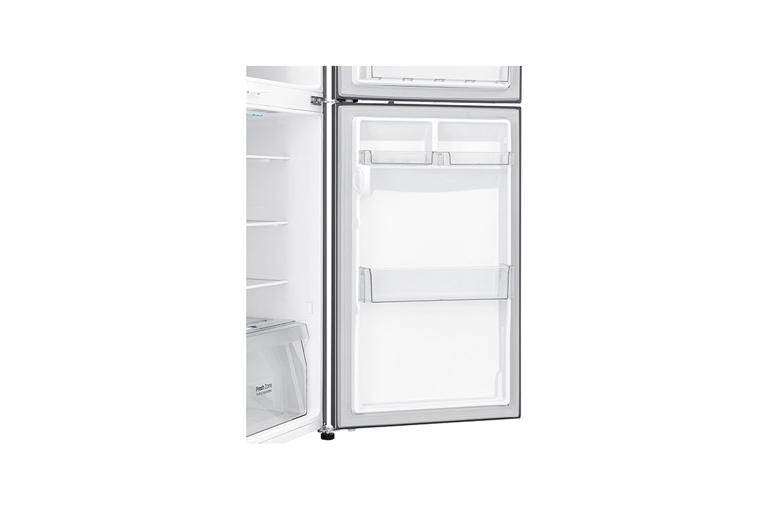 LG 234(L) | Top Freezer Refrigerator | Inverter Linear Compressor | Multi Air Flow, Zoomed_Door_View, GL-C252SLBB, thumbnail 7
