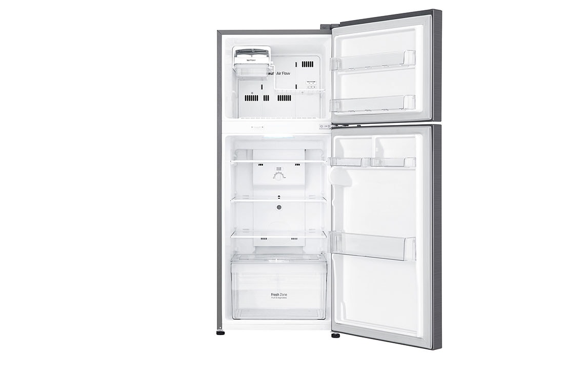 LG 234(L) | Top Freezer Refrigerator | Inverter Linear Compressor | Multi Air Flow, Front_Open_View, GL-C252SLBB, thumbnail 10