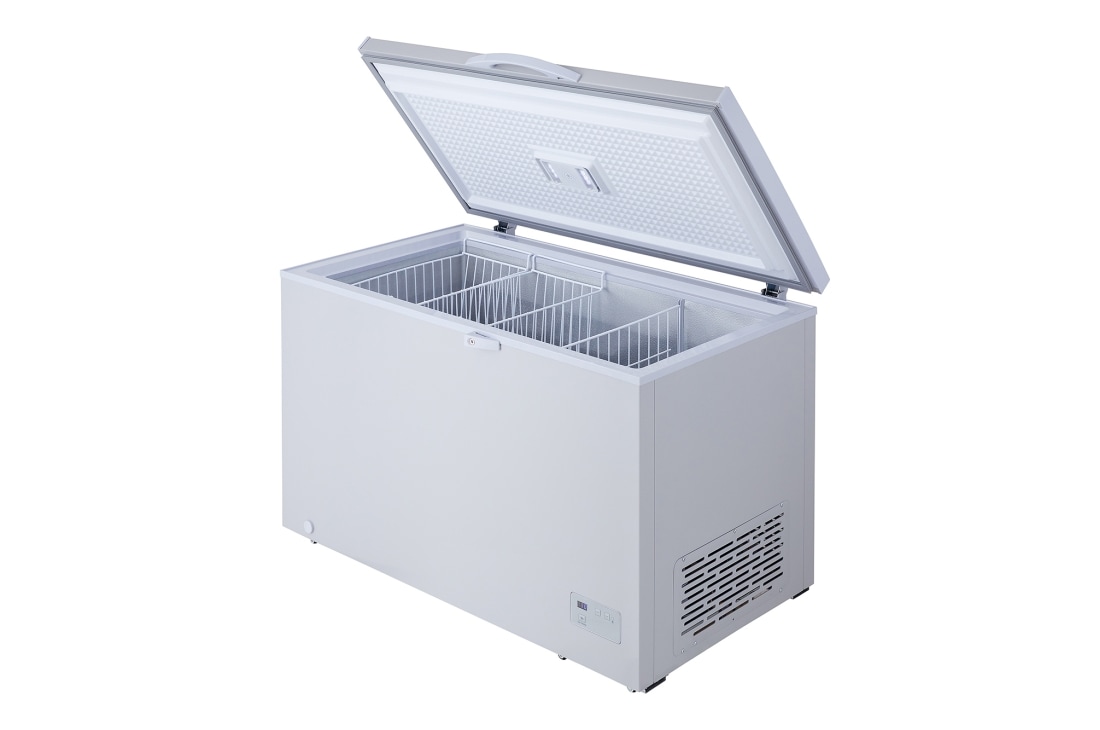 LG 345L Big Size Chest Freezer | Fast Freezing, Front Left Side_Open, GCS415GQFG, thumbnail 6