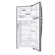 LG Linear Compressor 506 Liter, 18 Cubic Feet, Digital, Hygiene Fresh Filter, Door Cooling, Front door open view without food , LG GN-H722HLHU, thumbnail 12