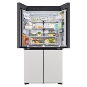 LG 671L , French Door, MoodUP® Refrigerators, Objet Collection, 3 Star, Instaview, GR-A24FDMMB, thumbnail 8
