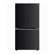 LG 674L Side-by-Side Refrigerator with Hygiene Fresh+™, DoorCooling+™, Smart Diagnosis™, Ebony Sheen Finish, 3-Star, front, GC-B257SGWL, thumbnail 1