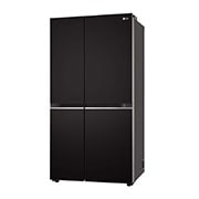 LG 674L Side-by-Side Refrigerator with Hygiene Fresh+™, DoorCooling+™, Smart Diagnosis™, Ebony Sheen Finish, 3-Star, right side, GC-B257SGWL, thumbnail 10