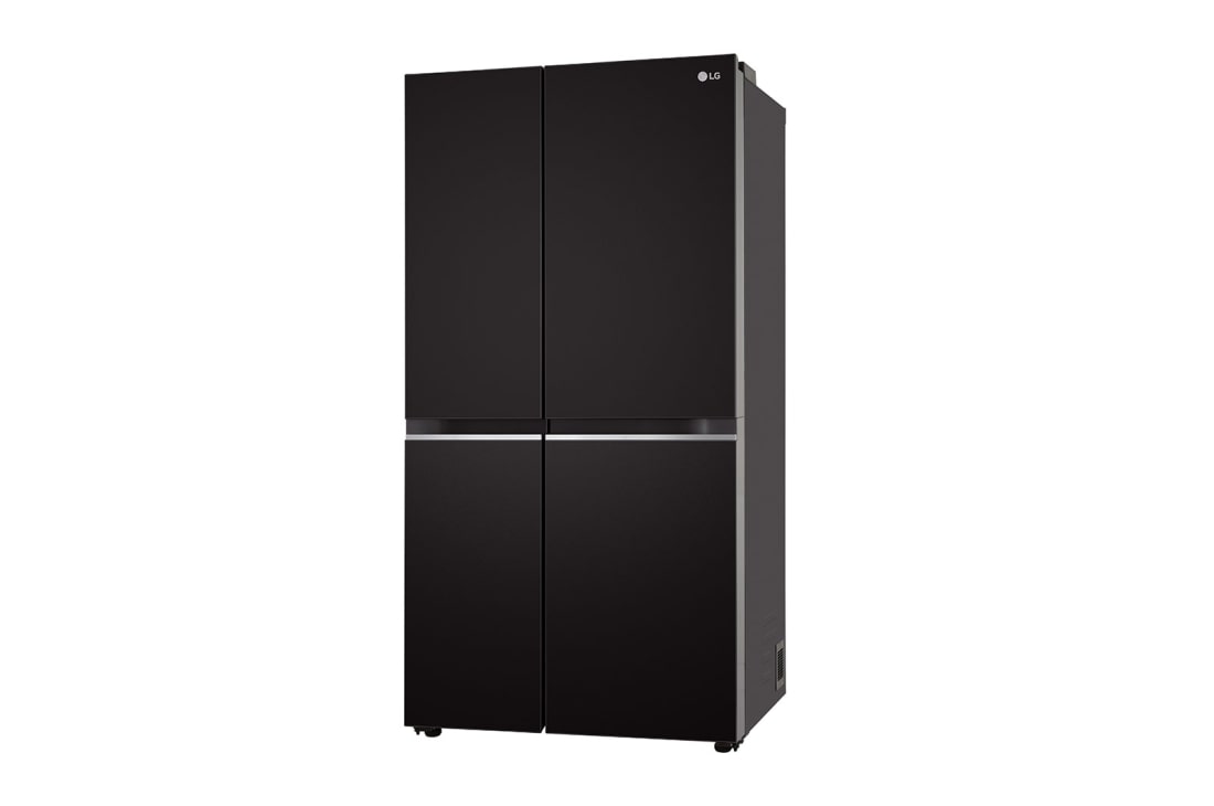 LG 674L Side-by-Side Refrigerator with Hygiene Fresh+™, DoorCooling+™, Smart Diagnosis™, Ebony Sheen Finish, 3-Star, right side, GC-B257SGWL, thumbnail 10