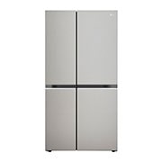 LG 674L Side-by-Side Refrigerator with Hygiene Fresh+™, DoorCooling+™, Smart Diagnosis™, Urban Steel Finish, 3-Star, front, GC-B257KLJW, thumbnail 1