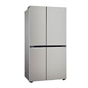LG 674L Side-by-Side Refrigerator with Hygiene Fresh+™, DoorCooling+™, Smart Diagnosis™, Urban Steel Finish, 3-Star, right side, GC-B257KLJW, thumbnail 11