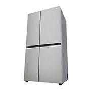 LG 674L Side-by-Side Refrigerator with Hygiene Fresh+™, DoorCooling+™, Smart Diagnosis™, Urban Steel Finish, 3-Star, right perspective, GC-B257KLJW, thumbnail 13