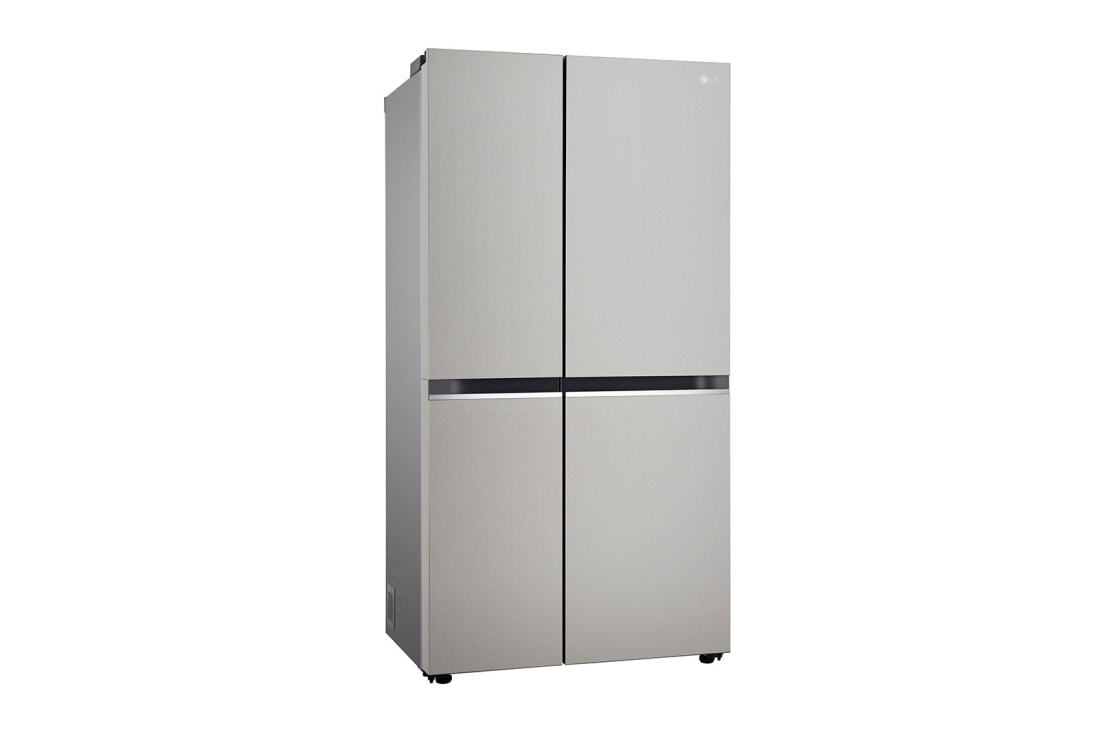 LG 674L Side-by-Side Refrigerator with Hygiene Fresh+™, DoorCooling+™, Smart Diagnosis™, Urban Steel Finish, 3-Star, right side, GC-B257KLJW, thumbnail 11