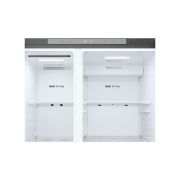 LG 674L Side-by-Side Refrigerator with Hygiene Fresh+™, DoorCooling+™, Smart Diagnosis™, Urban Steel Finish, 3-Star, freezer, GC-B257KLJW, thumbnail 4