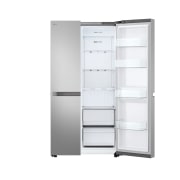 LG 674L Side-by-Side Refrigerator with Hygiene Fresh+™, DoorCooling+™, Smart Diagnosis™, Urban Steel Finish, 3-Star, GC-B257KLJW, thumbnail 8