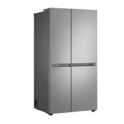 LG 674L Side-by-Side Refrigerator with Hygiene Fresh+™, DoorCooling+™, Smart Diagnosis™, Urban Steel Finish, 3-Star, left view, GC-B257KLJW, thumbnail 9