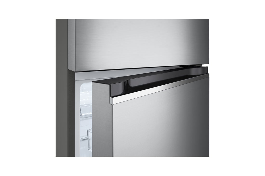 LG 260L Top Freezer Fridge in Platinum Silver Steel, Cool pac, GL-B242PQKB, GL-B242PQKB, thumbnail 7