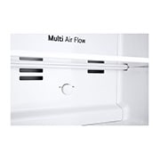 LG 260L Top Freezer Fridge in Platinum Silver Steel, Cool pac, GL-B242PQKB, GL-B242PQKB, thumbnail 3