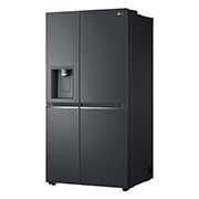 LG 674L Side-by-Side Fridge with UVnano® Water Dispenser in Matte Black Finish, GC-L257KLKW, thumbnail 13