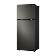 LG 330(L) | Top Freezer Refrigerator |Smart Inverter Compressor | LinearCooling™ | DoorCooling+™, right perspective view, GN-B312PFJB, thumbnail 13