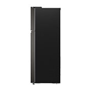 LG 330(L) | Top Freezer Refrigerator |Smart Inverter Compressor | LinearCooling™ | DoorCooling+™, side view, GN-B312PFJB, thumbnail 14