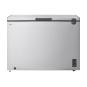 LG 398L Chest Freezer Silver, LG chest freezer front view, GCFB405BQCF, thumbnail 1