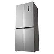 LG 400L Multi-Door Refrigerator prime silver, lg multi door refrigerator left side view, GCFB41FPLAM, thumbnail 14