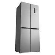 LG 400L Multi-Door Refrigerator prime silver, lg multi door refrigerator right side view, GCFB41FPLAM, thumbnail 15