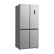 LG 502L Multi-Door Refrigerator prime silver, LG multi door refrigerator Prime Silver left side view, GCFB48FPLAM, thumbnail 12