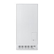 LG 502L Multi-Door Refrigerator prime silver, LG multi door refrigerator Prime Silver rear view showing ventilation design, GCFB48FPLAM, thumbnail 14