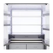 LG 512L Multi-Door Refrigerator beigeglass, lg multi door refrigerator top compartment open view, GCFB50FPLAM, thumbnail 3
