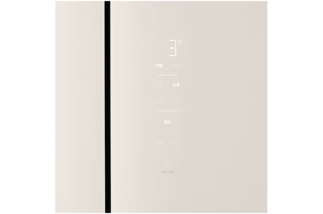 LG 512L Multi-Door Refrigerator beigeglass, lg multi door refrigerator panel detail view, GCFB50FPLAM, thumbnail 7