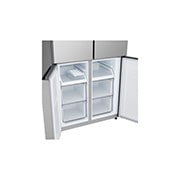 LG 512L Multi-Door Refrigerator beigeglass, lg multi door refrigerator bottom freezer view, GCFB50FPLAM, thumbnail 7