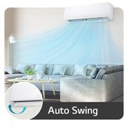 LG JETCOOL 2HP Split AC | Eco-friendly, AutoSwing, S4-C18TZCAA, thumbnail 9