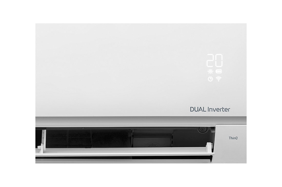 LG DUALCOOL INVERTER 1HP AC , Detail, S4-Q09AA28B, thumbnail 3
