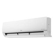 LG DUALCOOL MOSQUITO AWAY AC INVERTER 2.5HP, Right-angle view of an air conditioner with the vane fully open, S4-Q24K228E, thumbnail 8